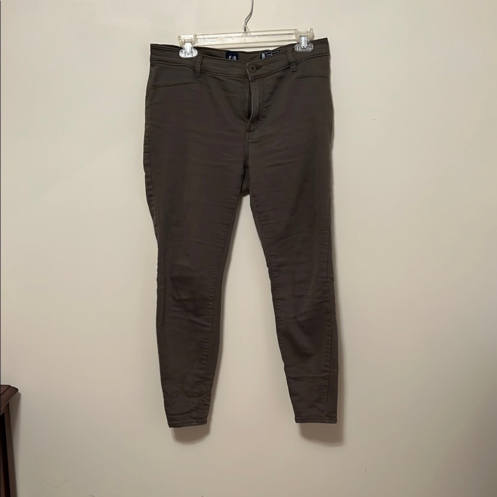 GAP Green Skinny Jeans with Tapered Fit